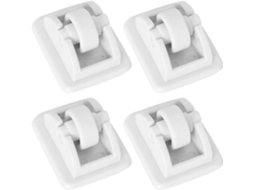 Rodízios Adesivos Para Móveis, Conjunto De 4 Peças, Mini Giratórios