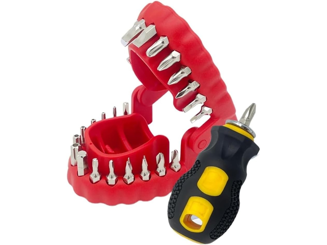 Conjunto De Bits Para Parafusadeira Elétrica Com Design Divertido,