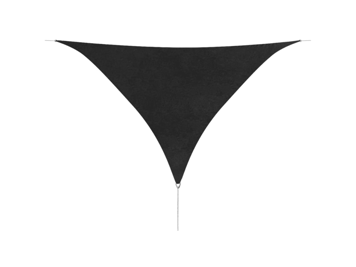Vidaxl Toldo Em Tecido Oxford Triangular 5x5x5 M Antracite