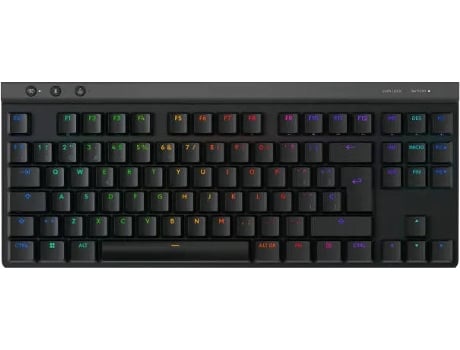 Teclado LOGITECH G515 Lightspeed Tkl Wired (Querty - Espanhol - Preto)