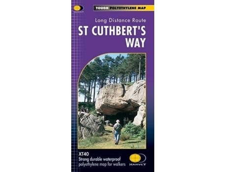 Livro St Cuthberts Way de Harvey Map Services Ltd (Inglês)