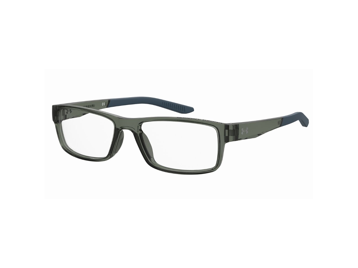 Armação de óculos de grau Under Armour UA-5053-4C3F416 masculina (verde - resina - 145 mm - Ø 54 mm)