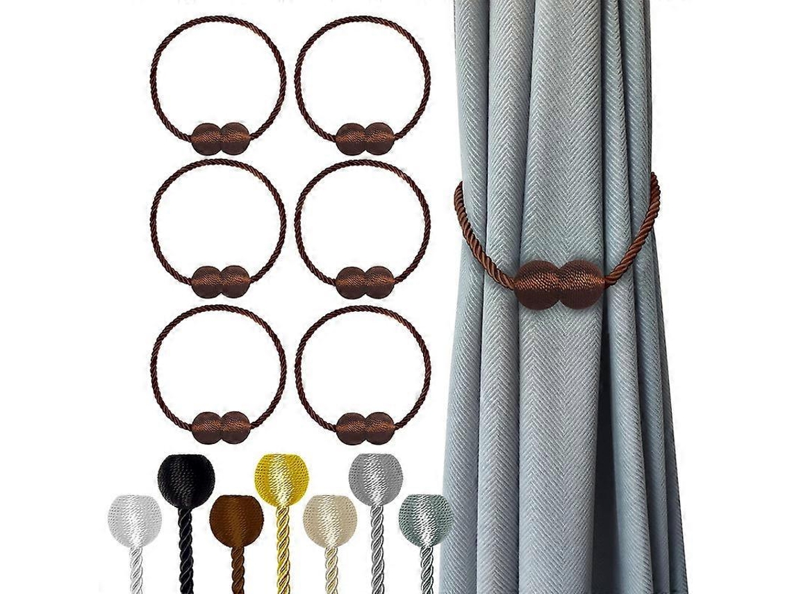 Inserções De Cortina Magnéticas Pretas 2 Inserções De Cortina Decorativas Aquaforge