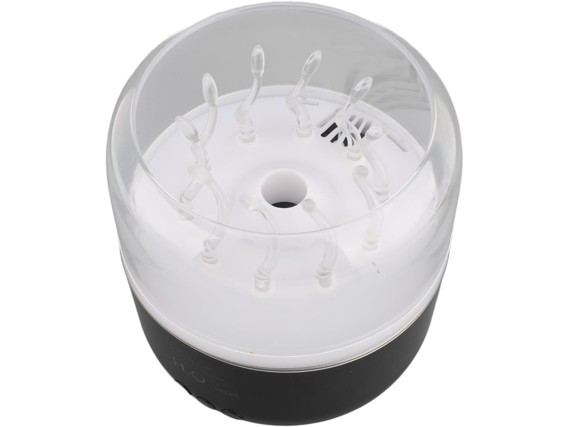 Umidificador Jiawu, Iluminação De 7 Cores, Função Timer, Operação Silenciosa, Mesa