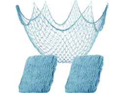 Conjunto de 2 peças de decoração de festa BRILVIBERA Submarina Sereia e Pirata (dobrada 80x40)