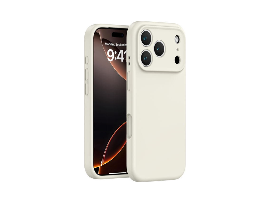 (branco, Iphone 16) Capa De Silicone Líquido Para Iphone, Cobertura Total Sem Folgas, Proteção De Botão Em Peça Única.