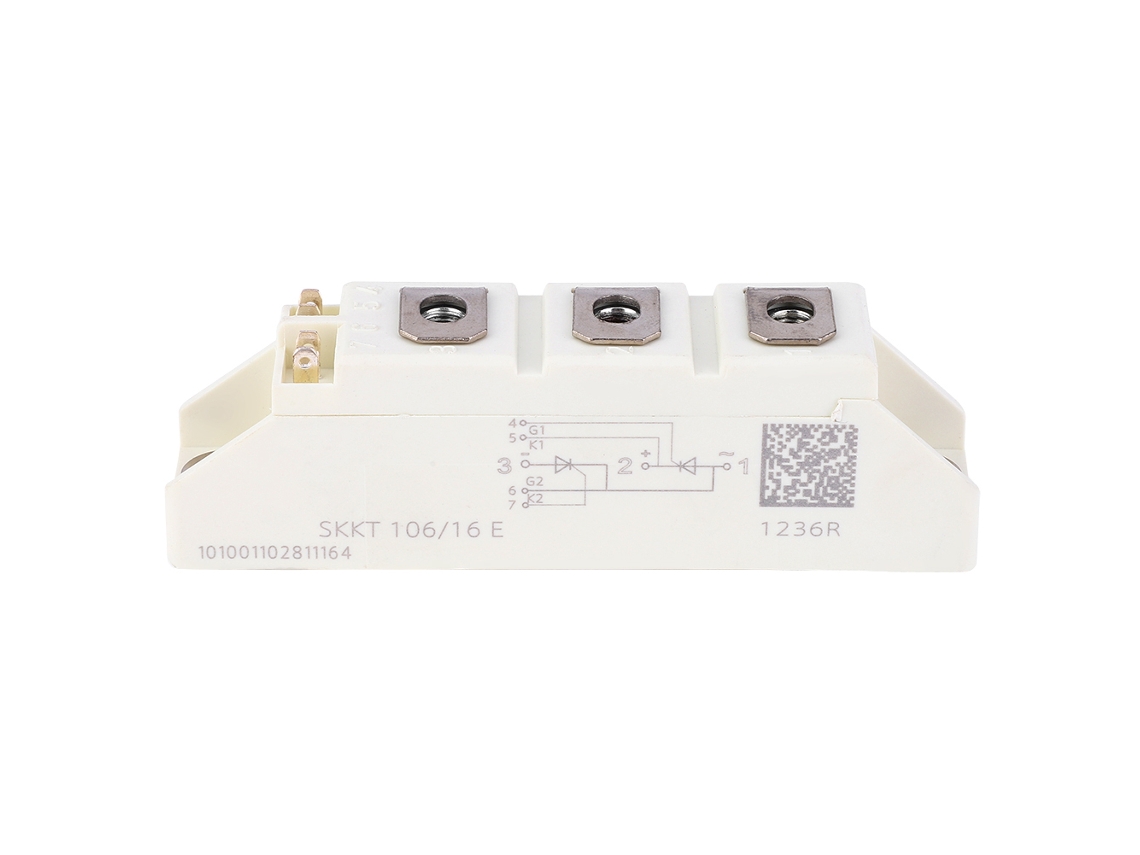 MÓDULO Tiristor SKKT106/16E 1600V 106A Placa de Controle de Silício Controlado