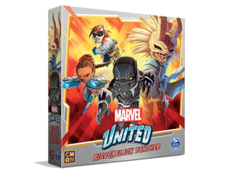Jogo de Tabuleiro CMON LIMITED Marvel United: Rise Of The Black Panther En (Idade Mínima Recomendada: 14 Anos)