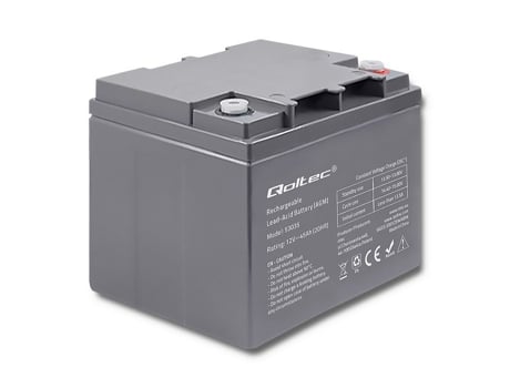 53035 Agm Battery | 12v | 45ah | Max 540a Qoltec