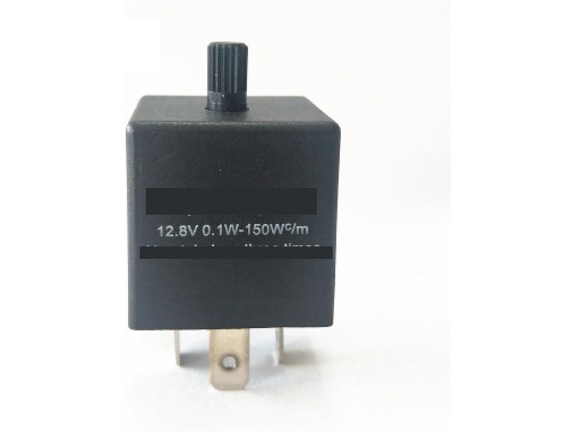 1 Peça Cf14 Jl 02de 3 Pinos, Relé De Pisca Led Ajustável Para Carro, Com Três Terminais E Função Anti Pisca, 12v 24v Dc