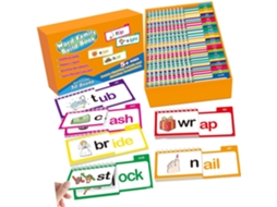 Livros De Leitura E Rimas, Cartões Educativos, Aprimoramento Da Sons Das Letras, Para Aprendizes