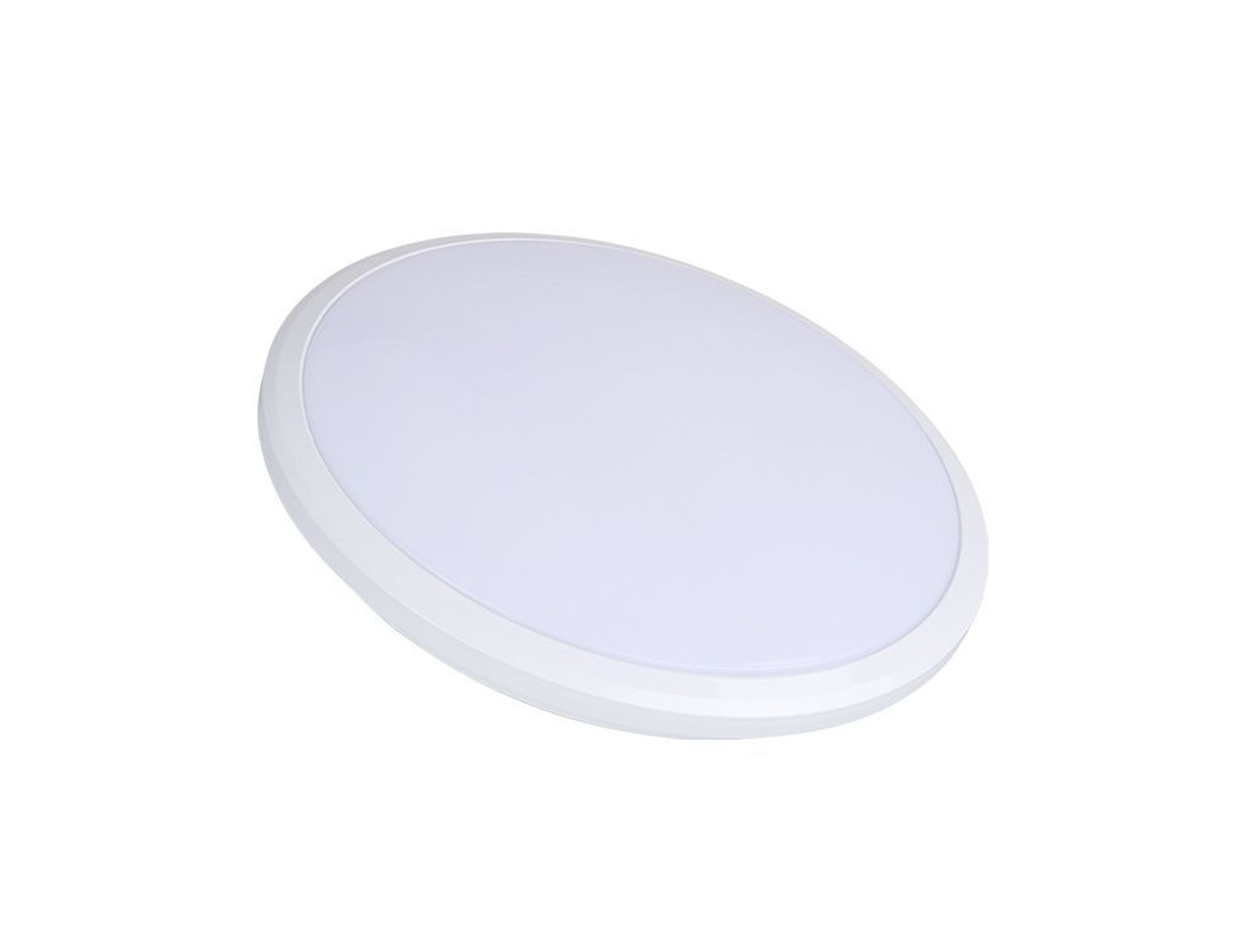 Plafon Led Redondo 12w 200mm Ip54 Branco