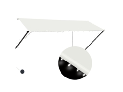 Awning, Awnings Vidaxl Creme Tecido (300 X 150 Cm)