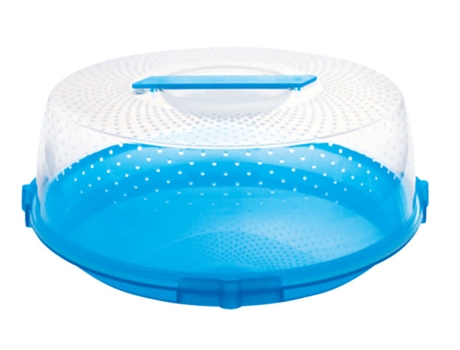 COSMOPLAST 23156 Caixa para Pastelaria Plástica Transparente Redonda