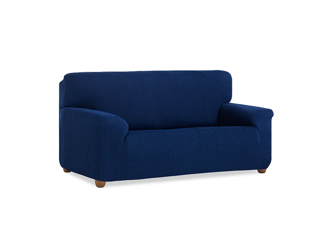 Capa de Sofá DOMAINET 1 Lugar (Azul - Algodão e poliéster - 70-110 cm)