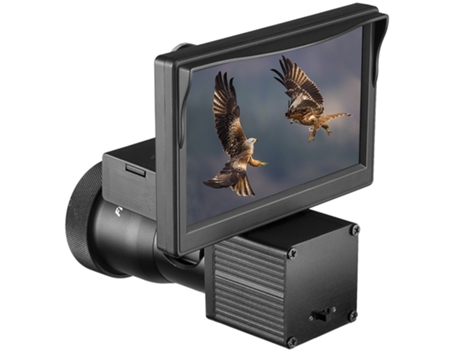 Visor De Visão Noturna Com Tela De 5,0 Polegadas, Câmera De Vídeo Hd 1080p, Iluminador Infravermelho Ikikso (preto)