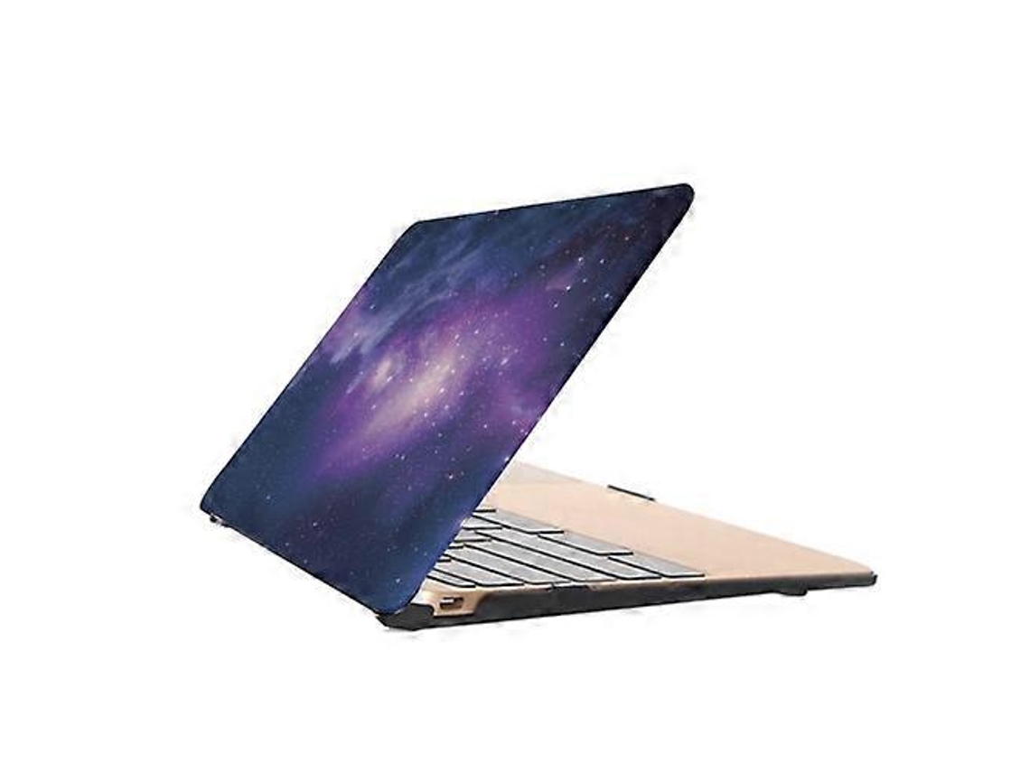 Capa Protetora Para Macbook Pro Retina 12 Polegadas Com Estampa De Céu Estrelado E Decalques Aquáticos Para Laptop Apple Aquaforge (azul)