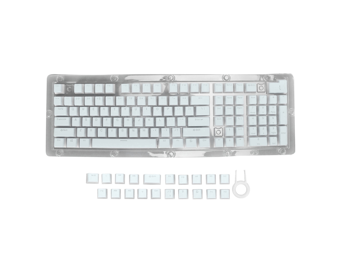 Tecido Pbt LAXISCREED Teclas de Teclado Duplo Camada
