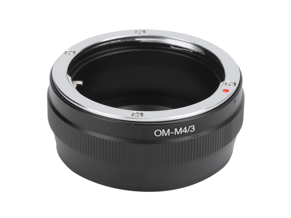 Adaptador De Lente Om‑4/3 Para Cámara Olympus M4/3, Anillo Convertidor De Lente