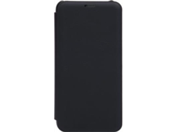 Capa Aba Cartões Integrado para Huawei Y5 2018 BIGBEN CONNECTED Pele Anti-Choque Preto