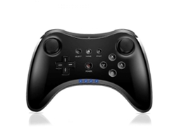 Controle Pro Para Wii U, Controle Sem Fio Para Nintendo Wii U, Gamepad, Joystick, Controle De Jogo Com Dois Analógicos Hengjian (preto)