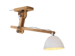Vidaxl Candeeiro De Teto 25 W 105x30x65-108 Cm E27 Branco