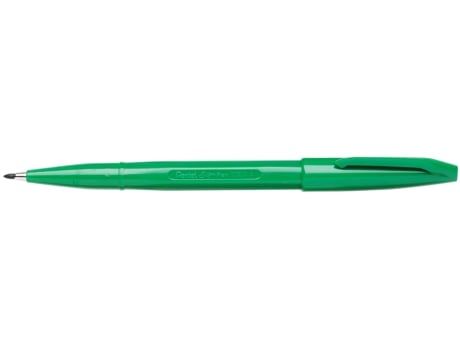 Caneta de Fibra Pentelarts Sign Pen S520 Verde PENTEL ARTS