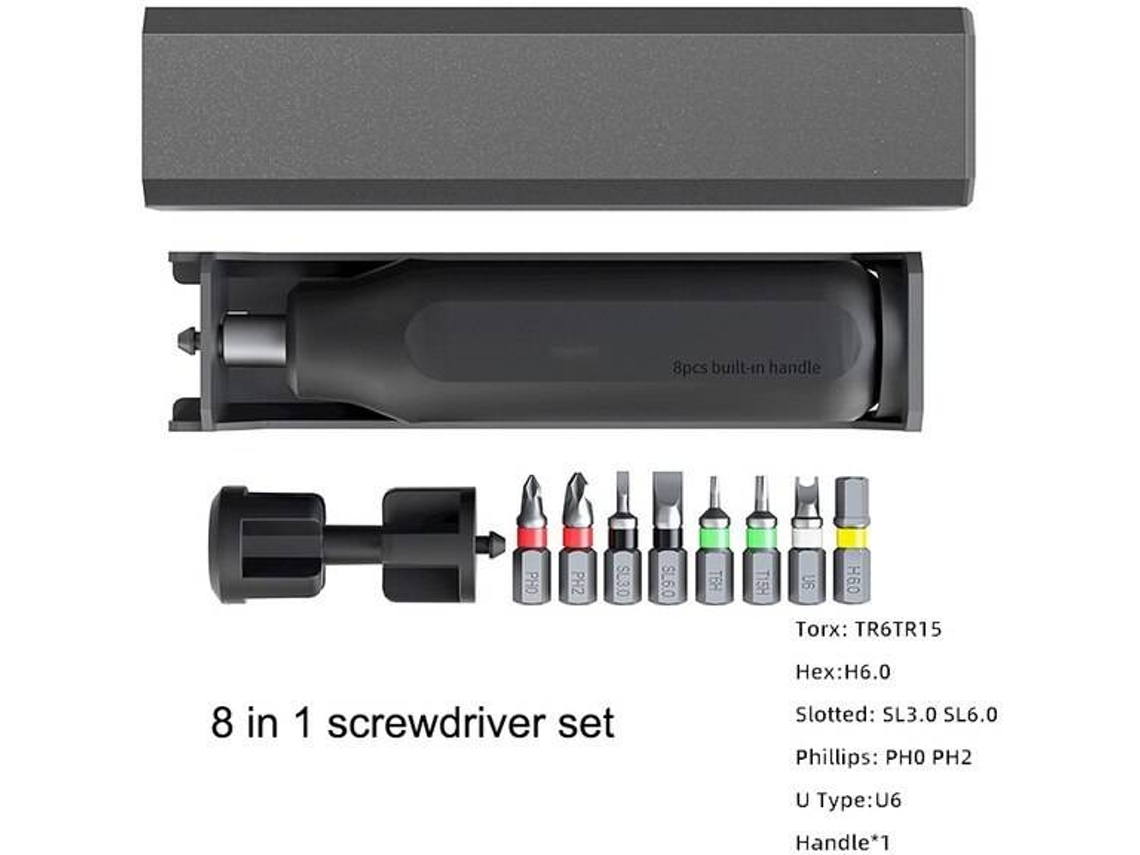 Conjunto de Chaves de Fenda Multifuncionais 43 em 1 S2 Philips ALIN281-4