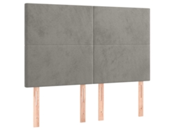 Headboard, Headboards Vidaxl Cinzeto Veludo (144 Cm)
