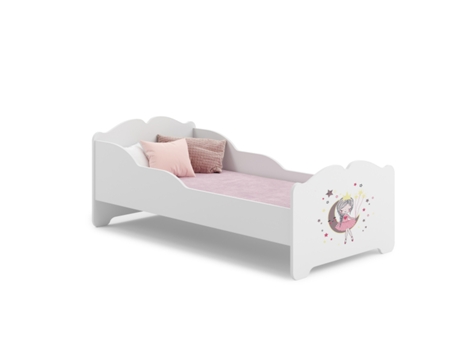 Cama de criança 160 x 80 com colchão e estrado incluídos Kobi Anna Sleeping Princess