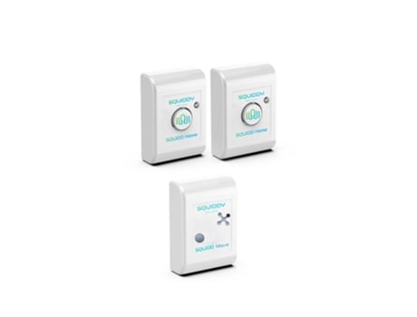Alarme Autónomo Sem Fios 3 em 1 Pack Apartamento Estúdio SQUIDDY