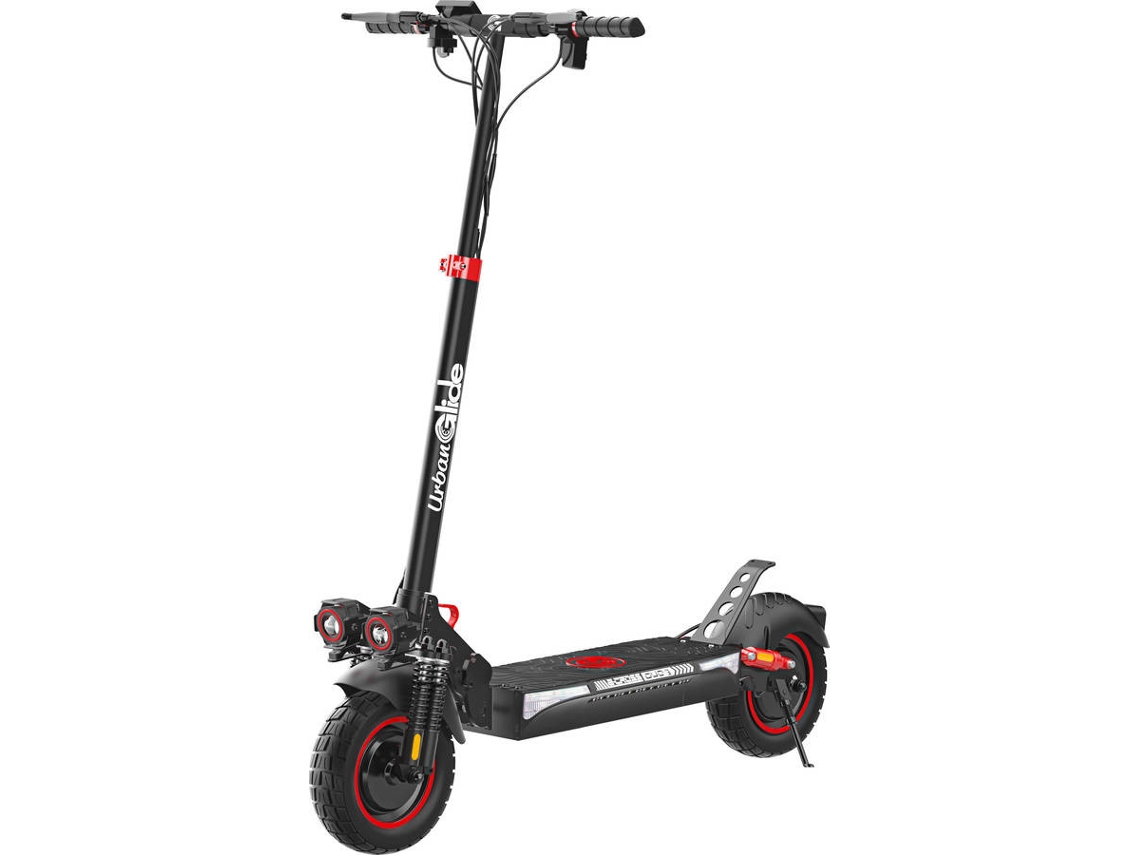 Trotinete Elétrica URBANGLIDE Ecross Duo (600 W - Autonomia: 60 Km - Preto)