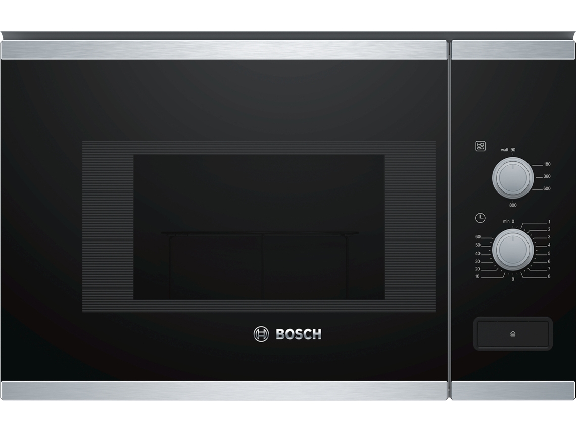 Micro-ondas Encastre BOSCH BFL520MS0 (20 L - Sem Grill - Preto)
