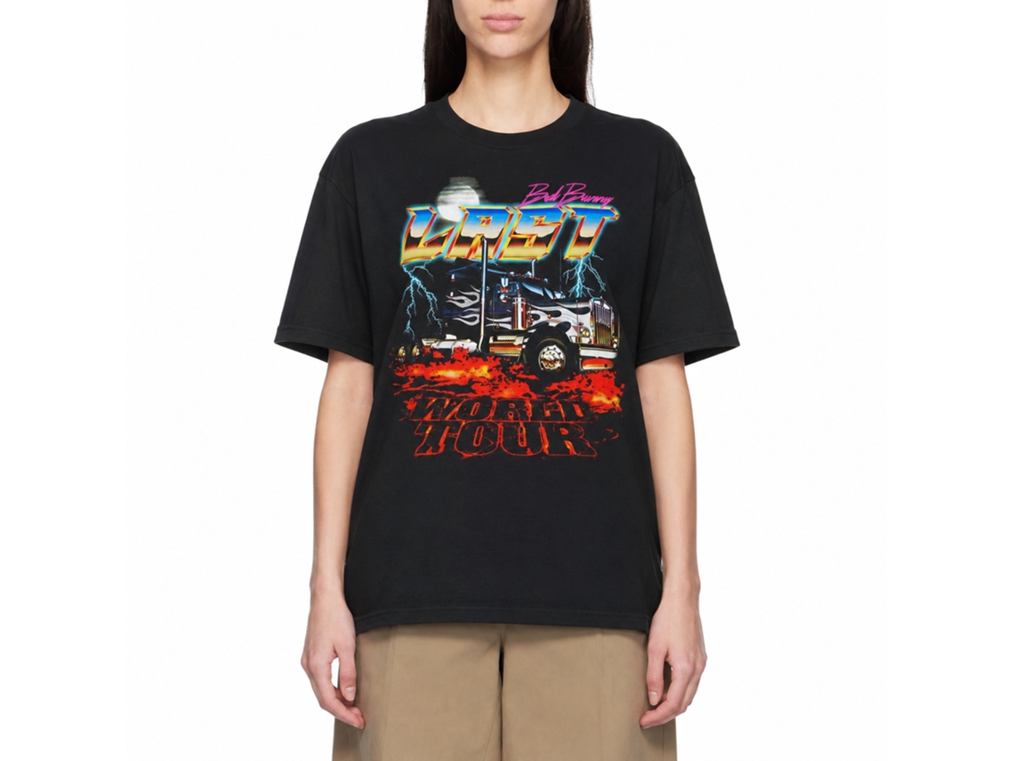 Bad Bunny El Ultimo Tour Del Mundo T-shirts Last World Tour Merch Size:m