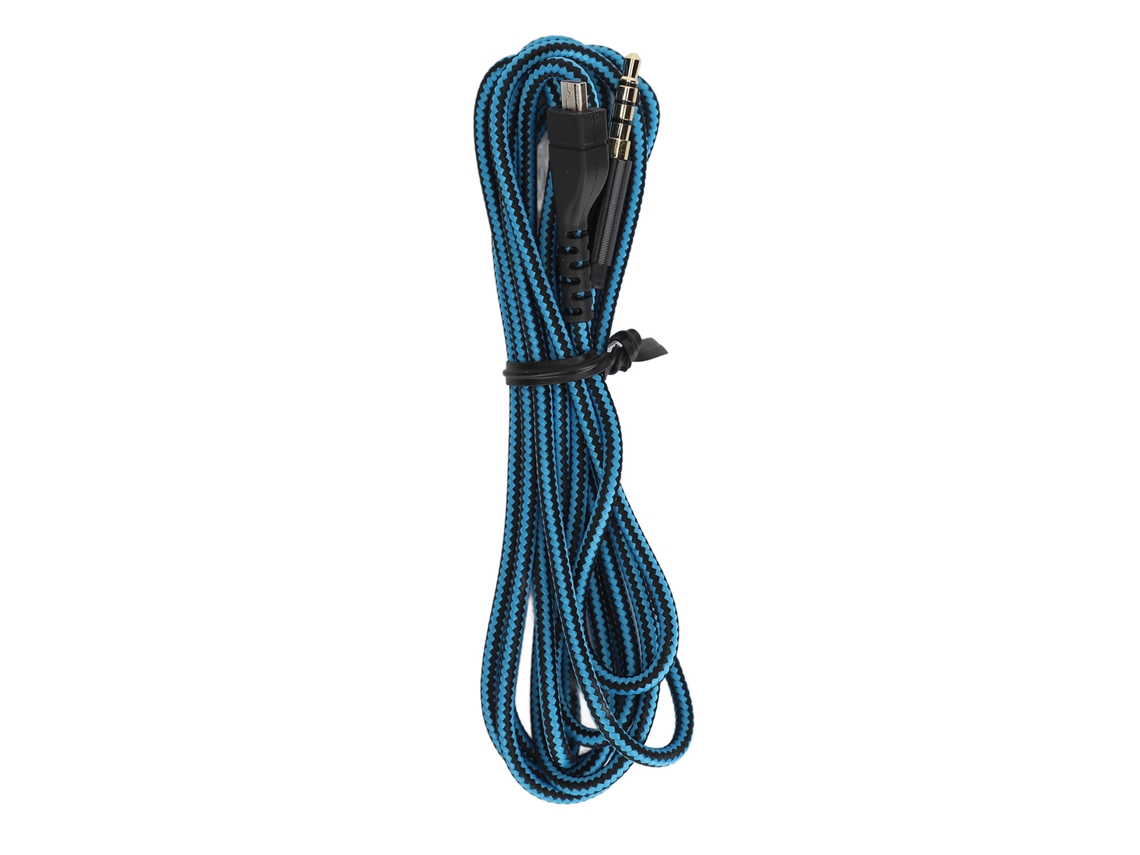 Cable de repuesto para auriculares steelseries arctis 3 5 7 prime pro, 2 m, azul | S/MARCA