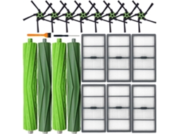 Kit De Substituição Para Irobot S9 (9150) S9+ E S9 Plus (9550) Acessórios Aspirador Robô (18 Peças) Cuich