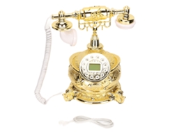 Telefone Retrô Europeu LAXISCREED, Decoração, Resina