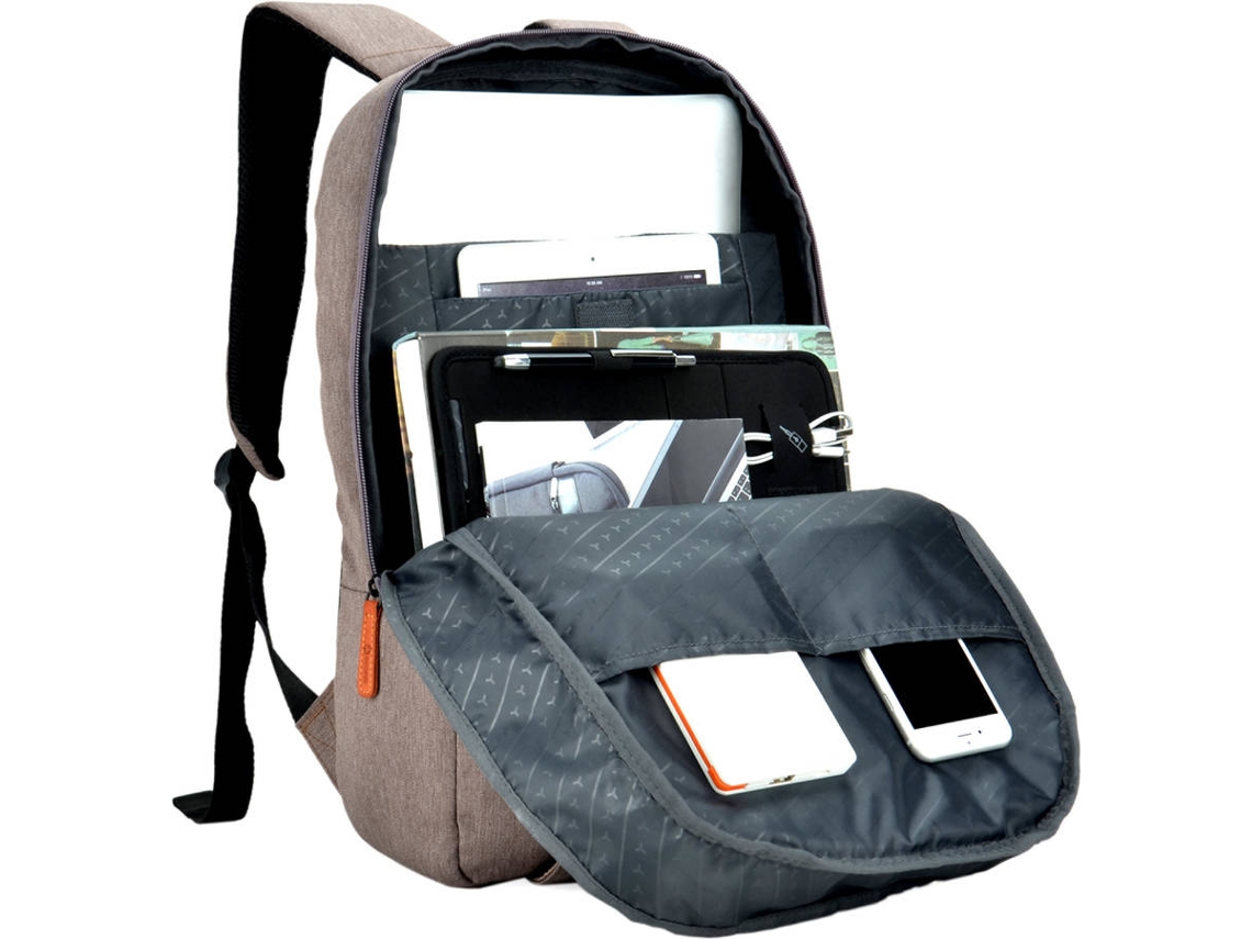 Mochila GOODIS Livelihood 2.0 (Universal - 15.6'' - Castanho)