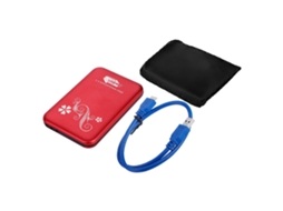 Unidade De Disco Rígido Móvel Portátil 2.5" 500g Usb 3.0 Para Windows Mac Os Vermelha