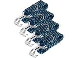 Conjunto De Cordas Elásticas Com Ganchos, Corda Elástica Para Bagagem, Corda Elástica Ajustável De 1 Metro, Corda Elástica, Tira Elástica