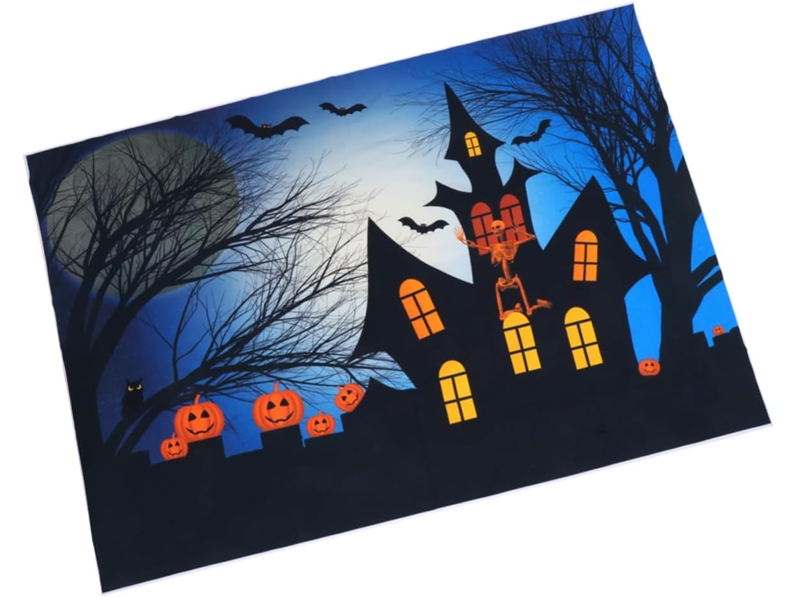 Cenário Fotográfico de Halloween, Adereços Festivos, Designs Assustadores SFUSHOS