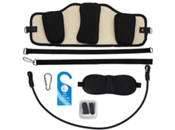 Equipamento de Maca de Tração Cervical Preta AQUAFORGE