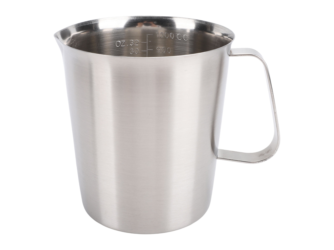 Copo Medidor LAXISCREED Inox 304 1000ml Café Cozinha