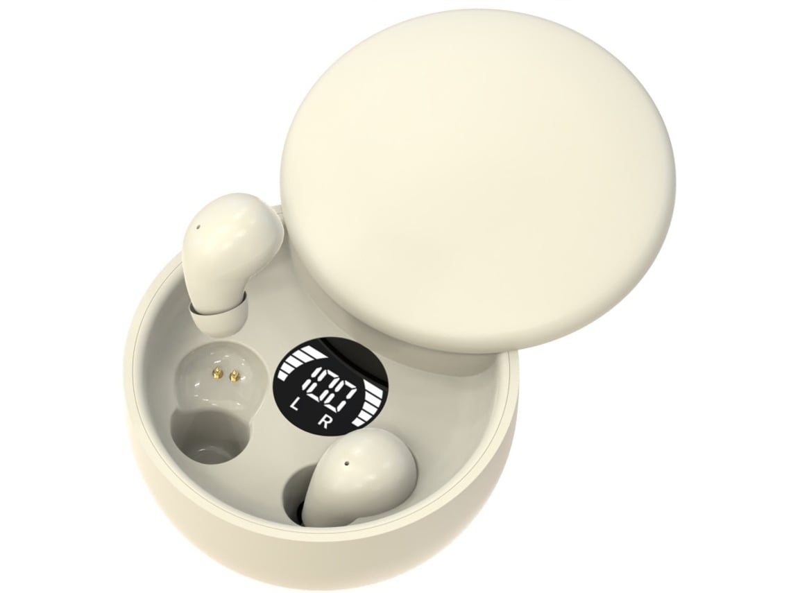 Auriculares Sem Fios Bluetooth Microfone Para Chamadas Controlo Tátil Estojo De Carregamento Ipx5 Lurelia