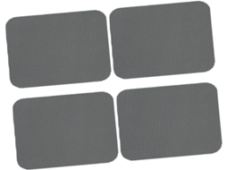 Película eletrostática para proteção solar nas portas laterais do carro (2 conjuntos)
