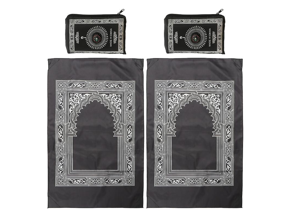 2Pcs Tapete de Oração ALLINLESS