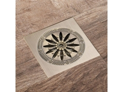 Dreno De Banheiro Em Aço Inoxidável 304, Dreno Quadrado Anti-odor 10x10cm Com Grade E Filtro De Cabelo, Acessórios De Banheiro