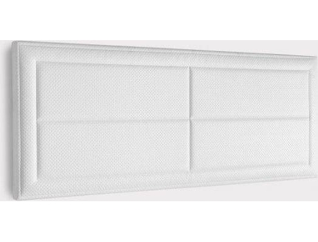 Cabeceira de Cama  Estofado (Branco - Madeira - 200x200 cm)