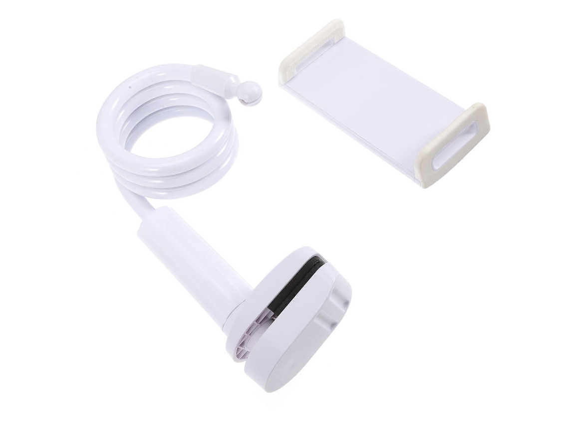 Suporte De Celular Com Haste Flexível Para Gravação Com Clipe Branco