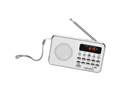 2026-rádio Fm Portátil Alto-falante Estéreo 3w Reprodutor Mp3 Qualidade De Som Hi-fi Com Cartão Tf/sd E Usb
